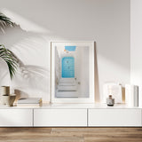The Blue Door in Emporio | Santorini Photography Print | Studio Edition