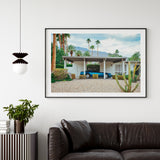 Palm Springs fine art photography featuring classic Corvette