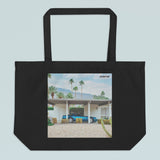 Road Trip 'Mid Century Corvette - Large organic tote bag