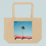 Road Trip 'Red' - Large organic tote bag