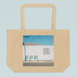 Road Trip 'White' - Large organic tote bag