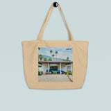 Road Trip 'Mid Century Corvette - Large organic tote bag