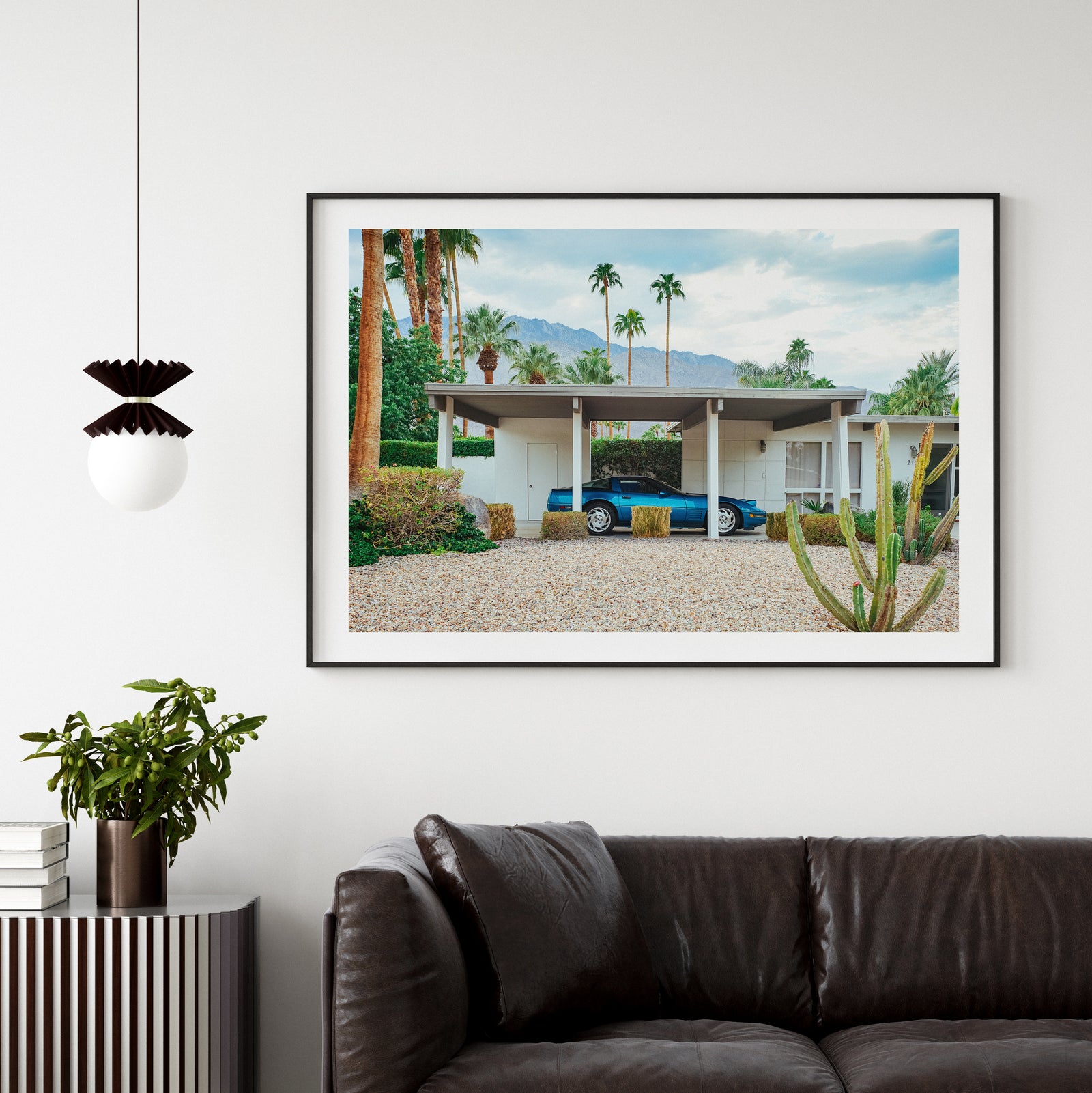 Mid-Century Corvette – Fine Art Limited Edition Print | John Trif